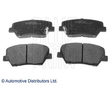 BLUE PRINT adg042137 -  Комплект тормозных колодок, дисковый тормоз